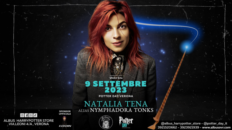 Natalia Tena Potter Day Verona 2023